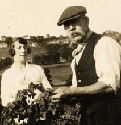 Albert Edward with daughter Sarah Ann