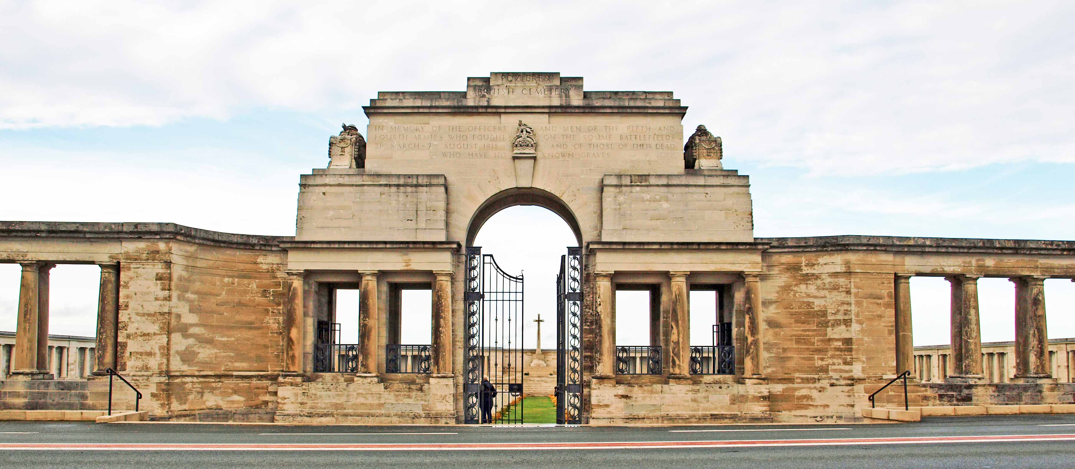 Pozieres entance