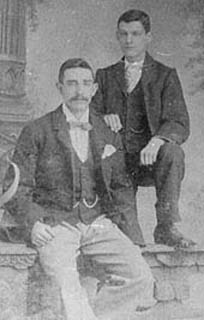 Frank with brother Andrew