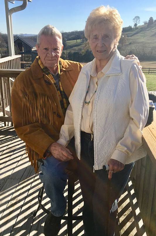 Geoffrey and wife Gladys