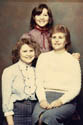 Jeanne with her daughters Tracey and Wendy