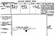John William's service details