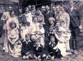 Family guests at the wedding or Rose's son John