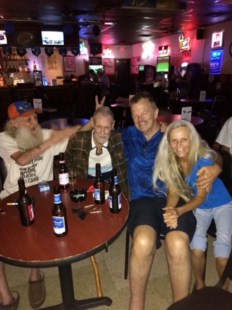 Geoffrey with son and daughter