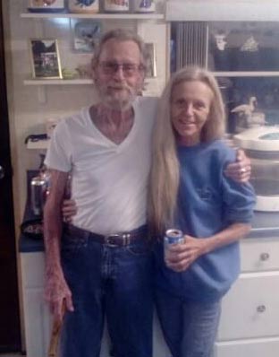 Wayne and daughter Sandy